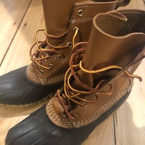 LL Bean Authentic 8” Duck Boots (size 7)